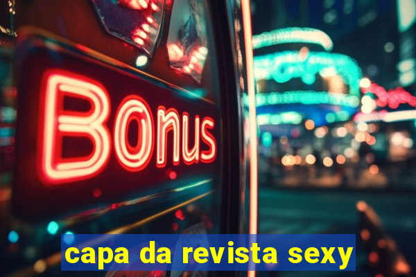 capa da revista sexy